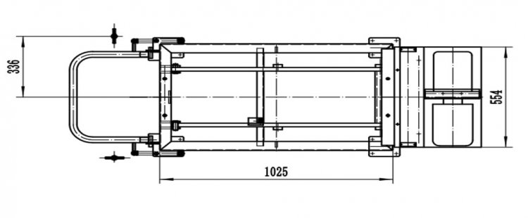 Электрогидравлический подъёмный стол horex  HLT-1200WJ