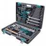 Набор инструментов 1/4", 1/2", CrV, S2, усиленный кейс, 119 предм, Stels