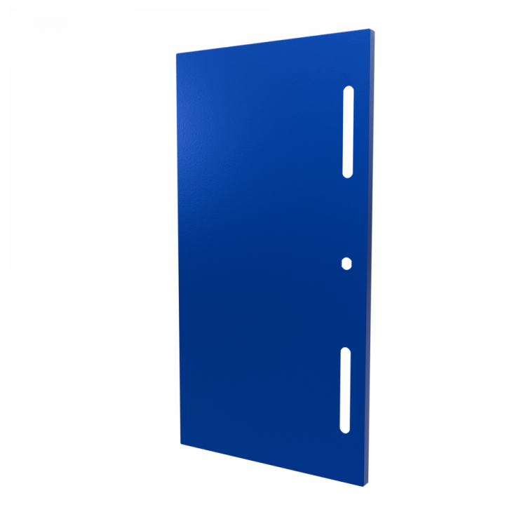 Фасад тумбы "дверь" для верстака GAROPT, серия STANDART, СИНИЙ