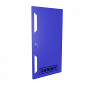 Фасад тумбы "дверь" для верстака GAROPT, серия STANDART, СИНИЙ