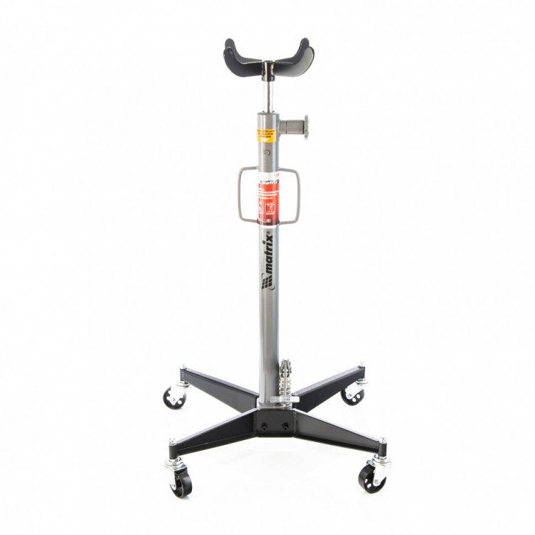 Стойка трансмиссионная гидравлическая, 0.5 т, H подъема 1130-1945 мм Matrix Стойка трансмиссионная гидравлическая, 0.5 т, H подъема 1130-1945 мм Matrix