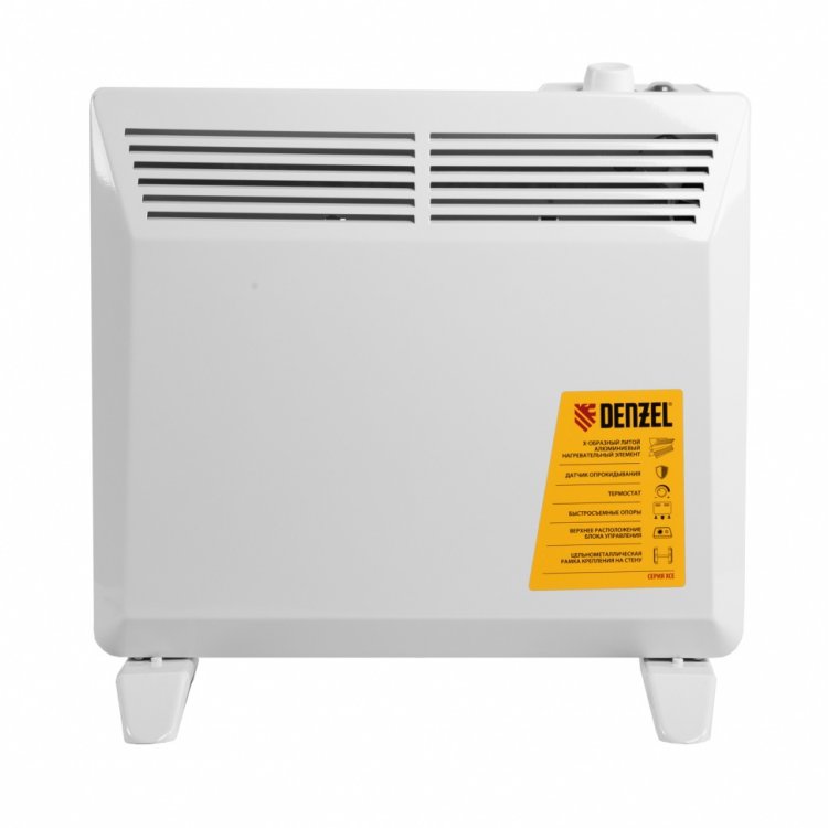 Конвектор электрический XCE-1000, 230 В, 1000 Вт, X-образный нагреватель// Denzel