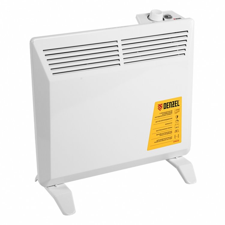 Конвектор электрический XCE-1000, 230 В, 1000 Вт, X-образный нагреватель// Denzel