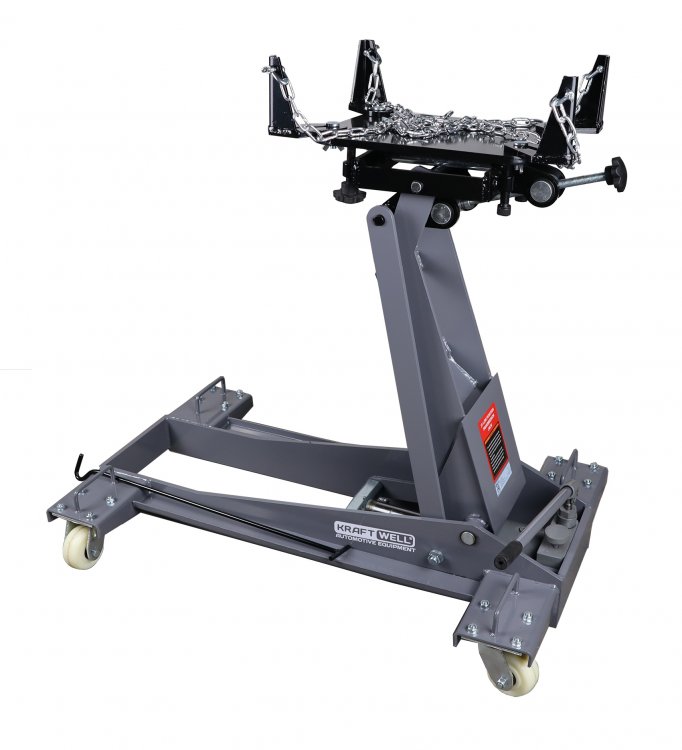 Тележка гидравлическая подкатная для агрегатов трансмиссии г/п 2000 кг