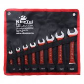 Набор ключей рожковых 8пр. (6х7-20х22мм) на полотне