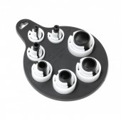 Комплект для разъединения быстросъемных соединений топливных систем и систем кондиционирования, 7пр. на блистере