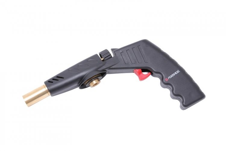 Горелка газовая под мини баллон с пьезорозжигом и регулировкой подачи