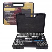 Набор инструментов 22пр. 1/2" (8-32мм, 6-гран.)