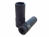 Головка ударная глубокая тонкостенная 17мм ( 6 гр.), 1/2" (80 ммL) сталь повышенной прочности 440SCM