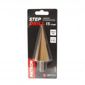 Сверло ступенчатое  HSS 4241(4-32мм), в блистере