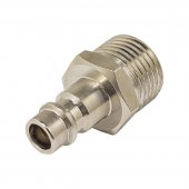 Штуцер для быстроразъема пневматического, наружная резьба 1/2" Штуцер для быстроразъема пневматического, наружная резьба 1/2"