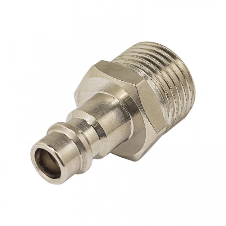 Штуцер для быстроразъема пневматического, наружная резьба 1/2" Штуцер для быстроразъема пневматического, наружная резьба 1/2"