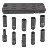 Набор головок ударных глубоких 10пр.,1/2" 12гр.-10,12-15,19,21,22,24мм, 6гр-17мм., в пластиковом кейсе Набор головок ударных глубоких 10пр.,1/2" 12гр.-10,12-15,19,21,22,24мм, 6гр-17мм., в пластиковом кейсе