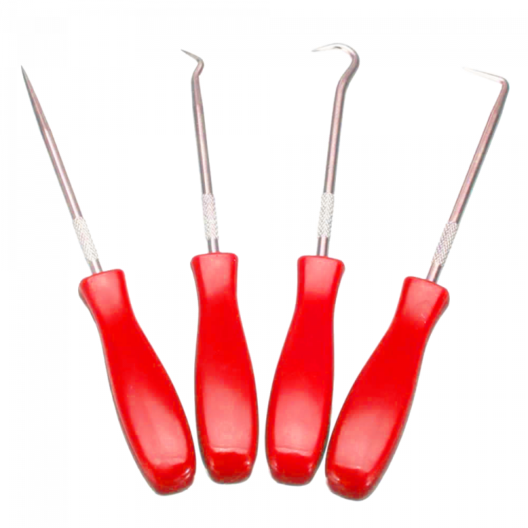 Набор крючков для демонтажа уплотнительных колец и сальников, HOREX арт. № HZ 25.1.107L / КИТАЙ