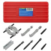 Набор съемников подшипников универсальный (сегментного типа/двухзахватный), в кейсе