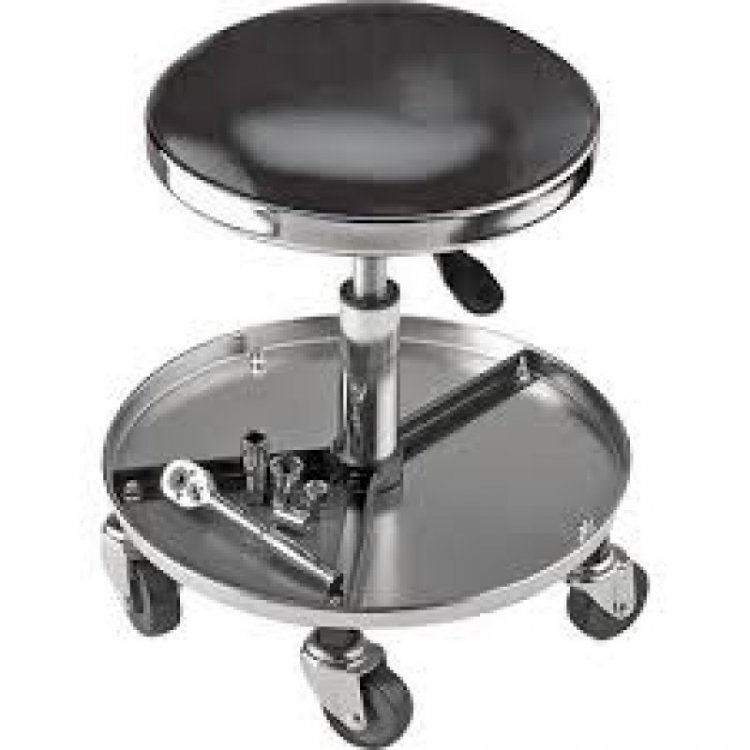 Стул слесарный передвижной (поворотный 360гр.с регулировкой высоты) Стул слесарный передвижной (поворотный 360гр.с регулировкой высоты)