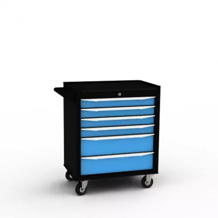 Тележка инструментальная 6 полочная GARWIN ECO синяя