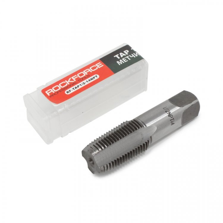 Метчик 1/2-14NPT (дюйм), в пластиковом футляре