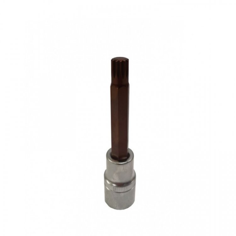 Головка-бита SPLINE 12-лучевая Premium M8 1/2" (L-100мм)