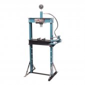 Пресс гидравлический с манометром напольный 12т, (раб. высота: 0-900мм, раб. ширина: 475мм, раб. стол:180х475мм, ход штока:175мм)