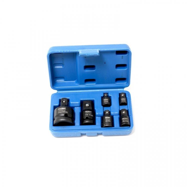 Набор адаптеров ударных, 6пр.(1/4"(F)x3/8"(M),3/8"(F)x1/4"(M),3/8"(F)x1/2"(M),1/2"(F)x3/8"(M),1/2"(F)x3/4"(M),3/4"(F)x1/2"(M)в кейсе Набор адаптеров ударных, 6пр.(1/4"(F)x3/8"(M),3/8"(F)x1/4"(M),3/8"(F)x1/2"(M),1/2"(F)x3/8"(M),1/2"(F)x3/4"(M),3/4"(F)x1/2"(M)в кейсе
