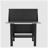 Верстак бестумбовый с экраном/ Стол для слесарных работ 1400*700 GAROPT, Gt1400STPP Верстак бестумбовый с экраном/ Стол для слесарных работ 1400*700 GAROPT, Gt1400STPP