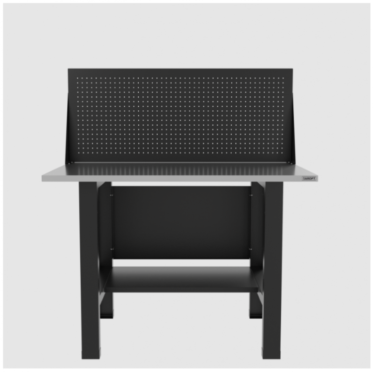 Верстак бестумбовый с экраном/ Стол для слесарных работ 1400*700 GAROPT, Gt1400STPP