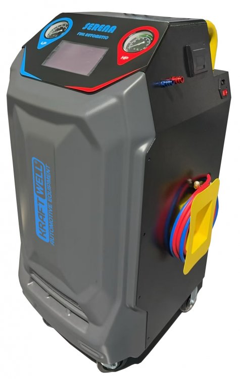 KRW400Touch Станция автомат для заправки автомобильных кондиционеров, сенсорный дисплей