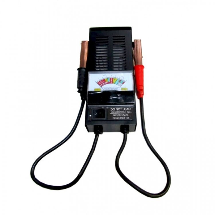 Тестер аккумуляторных батарей аналоговый (12V, 125А)