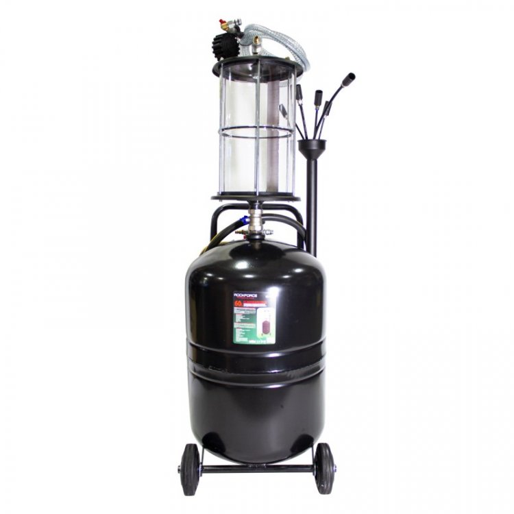 Установка пневматическая для удаления отработанного масла с индикатором заполнения(бак-60л,предкамера-10л,5 щупов,t:60-80гр,пр-ть:3л/мин) Установка пневматическая для удаления отработанного масла с индикатором заполнения(бак-60л,предкамера-10л,5 щупов,t:60-80гр,пр-ть:3л/мин)