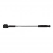 Трещотка реверсивная с удлиненной, съемной рукояткой под усилитель 1"L-760мм (24зуб) Трещотка реверсивная с удлиненной, съемной рукояткой под усилитель 1"L-760мм (24зуб)