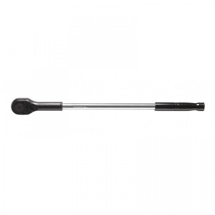 Трещотка реверсивная с удлиненной, съемной рукояткой под усилитель 1"L-760мм (24зуб) Трещотка реверсивная с удлиненной, съемной рукояткой под усилитель 1"L-760мм (24зуб)