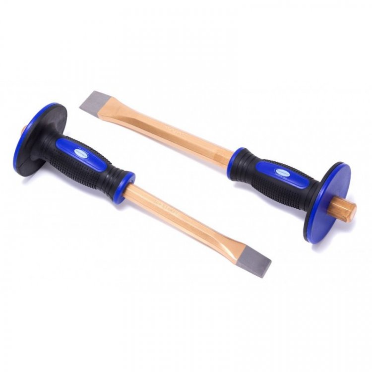 Зубило c прорезиненной защитной рукояткой  23мм (300мм)