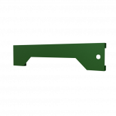 Фасад маленького ящика для верстака GAROPT, серия HARD, с отверстием для замка, ЗЕЛЕНЫЙ