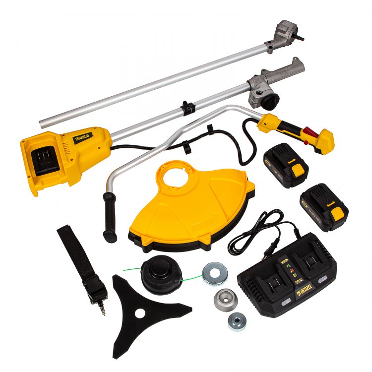 Триммер аккумуляторный бесщет. CBC350-36, Li-ion, 36 В, 350 мм// Denzel Триммер аккумуляторный бесщет. CBC350-36, Li-ion, 36 В, 350 мм// Denzel