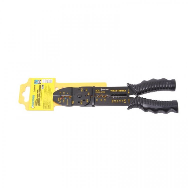 Съемник изоляции+обжимка CR-V 9"-225мм, на пластиковом держателе