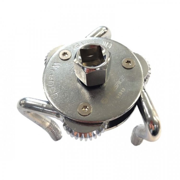 Съемник масляного фильтра "краб"с круглым изогнутым захватом 1/2(45-102мм)