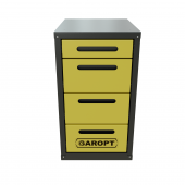Тумба 4 ящика для верстака GAROPT  (ЖЕЛТАЯ) Тумба 4 ящика для верстака GAROPT  (ЖЕЛТАЯ)