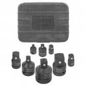 Набор адаптеров ударных,8пр(1/4(F)x3/8"(M),3/8(F)x1/4"(M),3/8(F)x1/2"(M),1/2(F)x3/8"(M),1/2(F)x3/4"(M),3/4(F)x1/2"(M),3/4(F)x1"(M),1(F)x3/4"(M)в кейсе