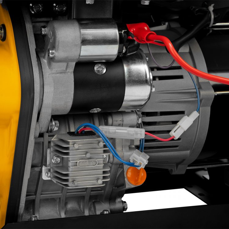 Генератор дизельный DES-55E, 5,5 кВт, 230 В, 11 л, электростартер// Denzel Генератор дизельный DES-55E, 5,5 кВт, 230 В, 11 л, электростартер// Denzel