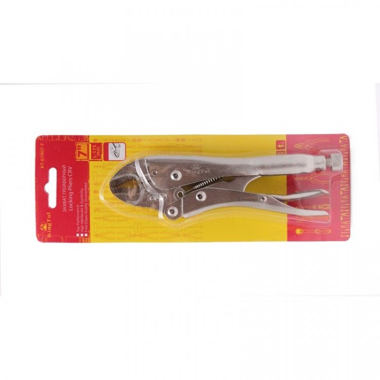 Зажим гейферный "profi" CR-V 10"-250мм, в блистере