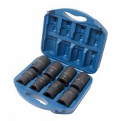 Набор головок ударных глубоких 8пр, 1", 6гр.(22,24,27,30,32,36,38,41), в кейсе Набор головок ударных глубоких 8пр, 1", 6гр.(22,24,27,30,32,36,38,41), в кейсе