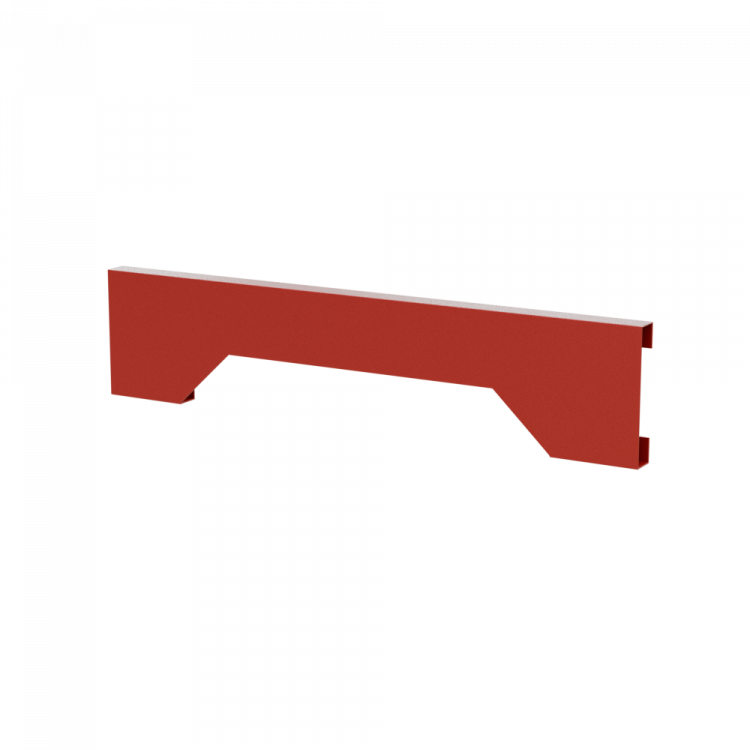 Фасад маленького ящика для верстака GAROPT, серия HARD, с отверстием для замка, КРАСНЫЙ Фасад маленького ящика для верстака GAROPT, серия HARD, с отверстием для замка, КРАСНЫЙ