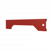 Фасад маленького ящика для верстака GAROPT, серия HARD, с отверстием для замка, КРАСНЫЙ