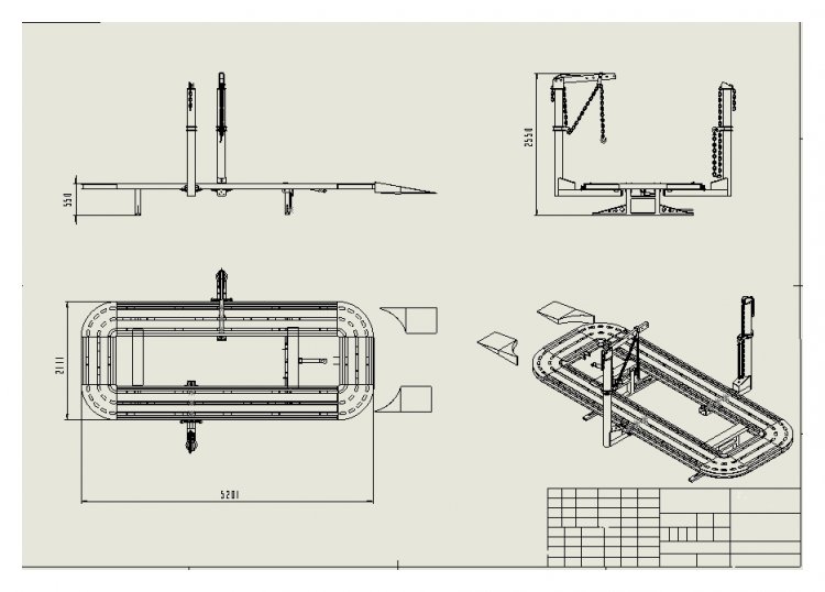 Стапель платформенный KraftWell арт. GEOMETRIX