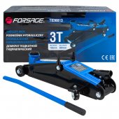 Домкрат подкатной  гидравлический 3 т (h min 135мм, h max 380мм)