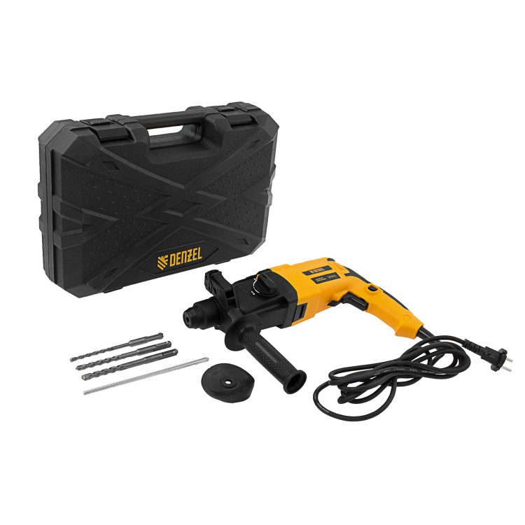 Перфоратор электрический RHH-600-22, SDS-plus, 600 Вт, 2,5 Дж, 2 реж.// Denzel Перфоратор электрический RHH-600-22, SDS-plus, 600 Вт, 2,5 Дж, 2 реж.// Denzel