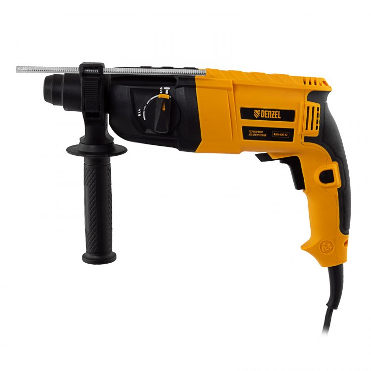 Перфоратор электрический RHH-600-22, SDS-plus, 600 Вт, 2,5 Дж, 2 реж.// Denzel Перфоратор электрический RHH-600-22, SDS-plus, 600 Вт, 2,5 Дж, 2 реж.// Denzel