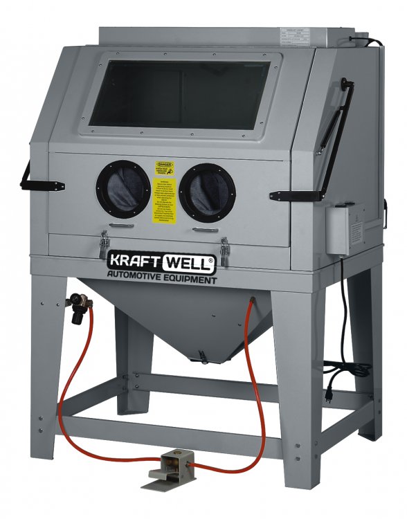 Камера пескоструйная, фронтальная загрузка, 990 л Камера пескоструйная, фронтальная загрузка, 990 л