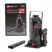 Домкрат бутылочный 16т с клапаном (h min-227мм, h max-427мм) Домкрат бутылочный 16т с клапаном (h min-227мм, h max-427мм)